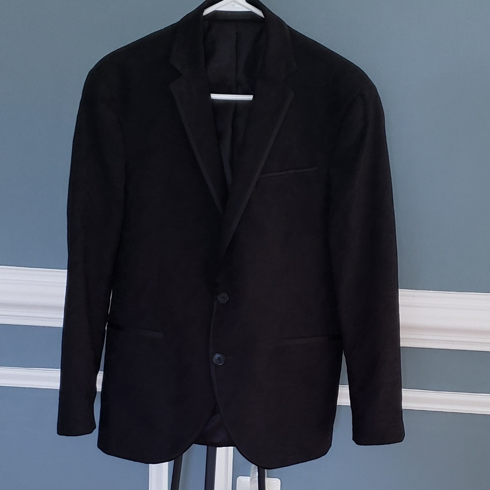 REACTION KENNETH COLE Black Plaisly Blazer